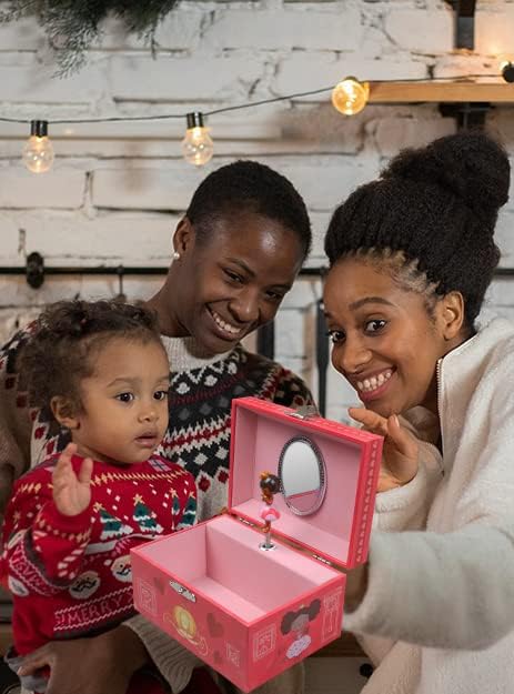 Musical Jewelry Box for Kids with Spinning Princess