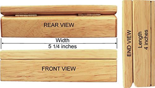 Wood Art Eagle Box - Handmade USA - Unique Design - Sturdy Craftsmanship - Scout Gift