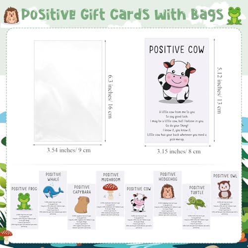 Landical Back to School Keychain Gift Set with Cards