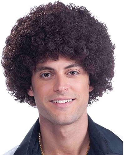 Rubies Forum Novelties Adult Afro Wig Brown
