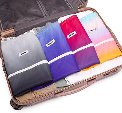 WANDF Foldable Drawstring Water Resistant Backpack