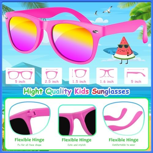 Kids Neon Sunglasses 24 Pack Party Favor
