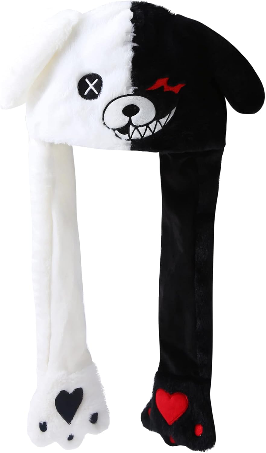 Movable Bear Ears Hat for Women and Girls