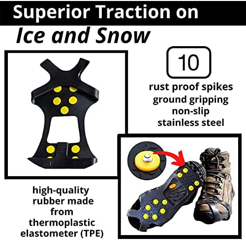 Limm Ice Snow Traction Cleats - Lightweight Crampon
