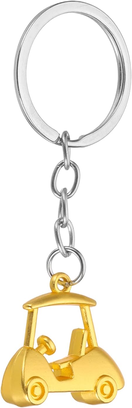 PATIkil Golf Cart Keychain 298x297mm Metal