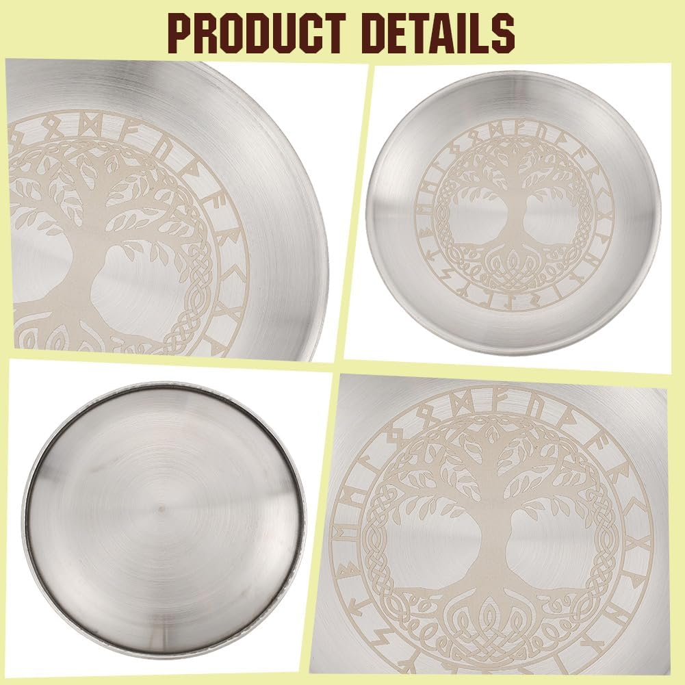 Tree of Life Altar Plate Jewelry Dish for Meditation and Incense