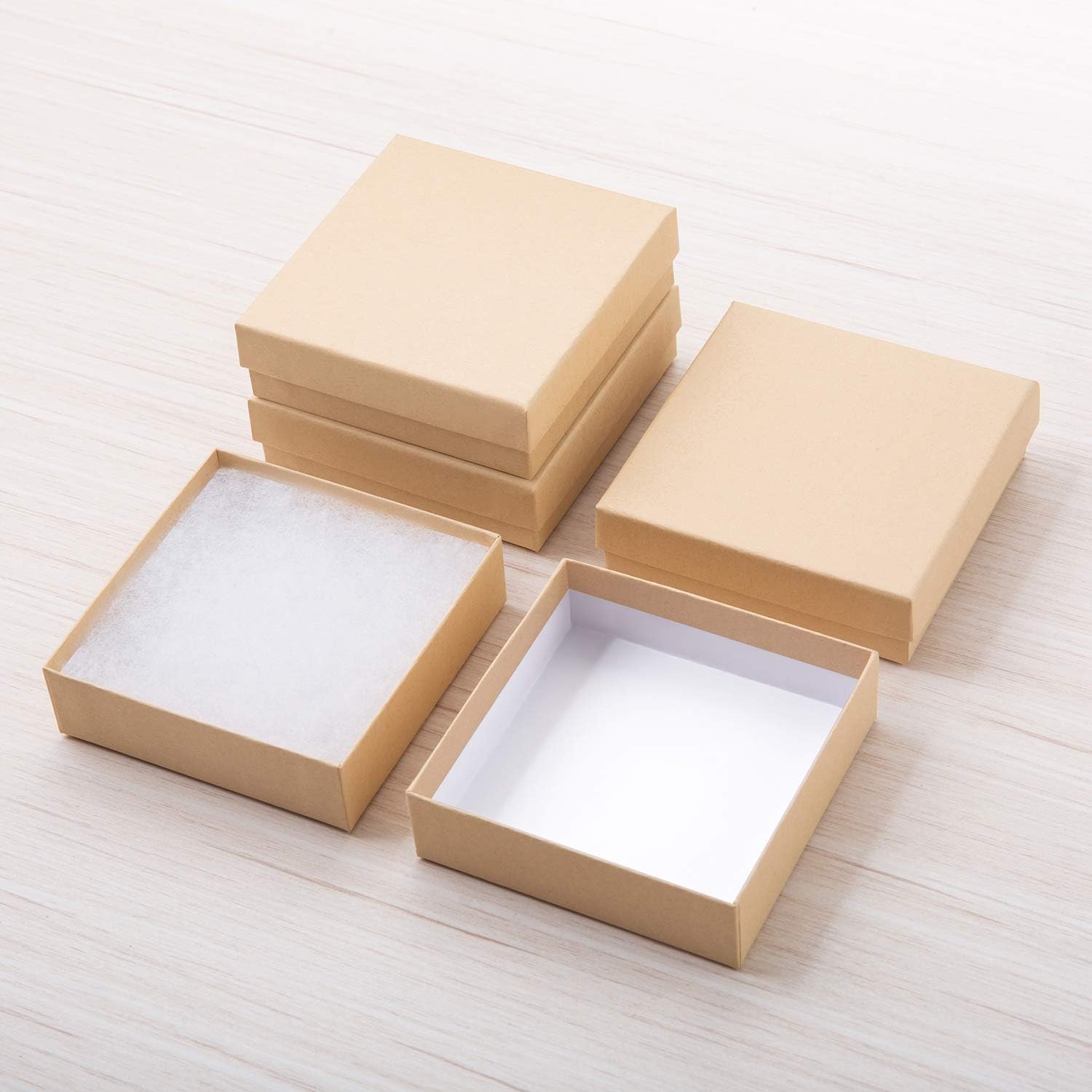 GEFTOL Jewelry Gift Boxes 20 Pack Brown