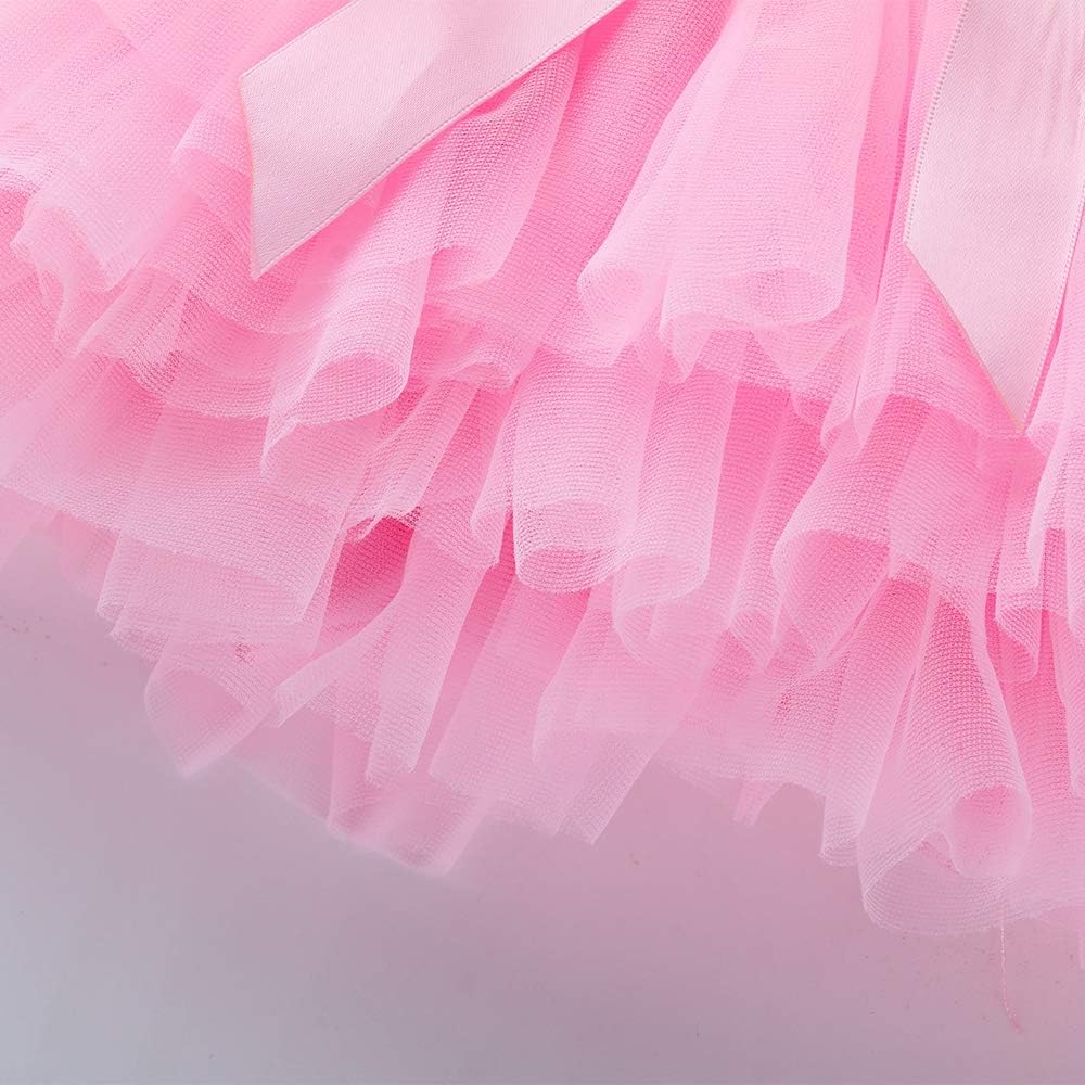 Anbaby Baby Girls Tutu Skirt with Padded Shorts