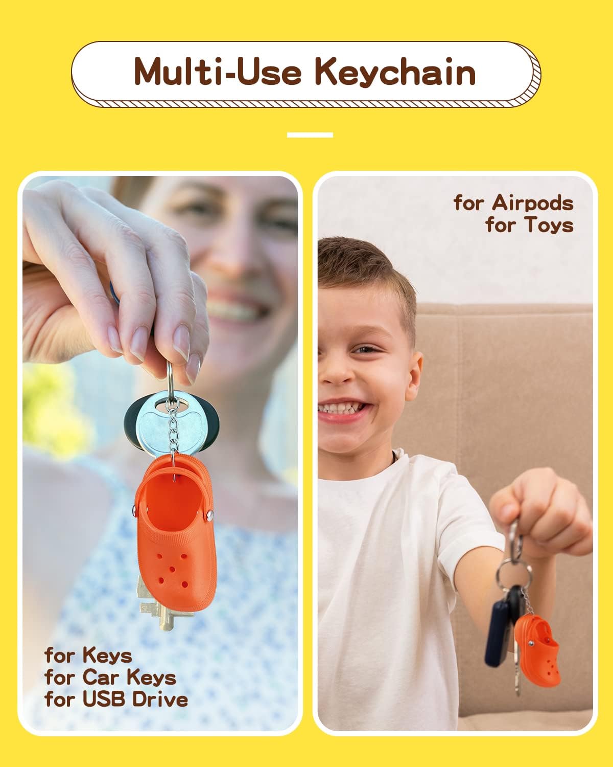 Cute Shoe Keychains Bulk for Women Men Kids Party Favors