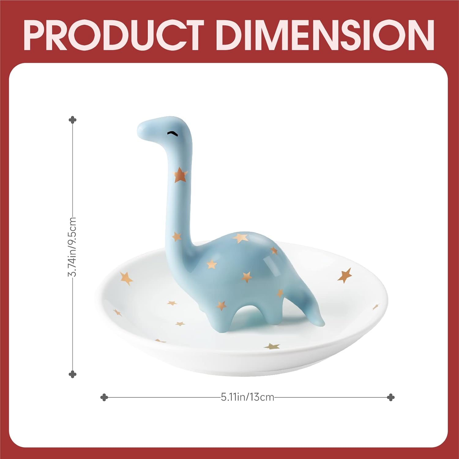 Dinosaur Ring Holder for Jewelry Organizer