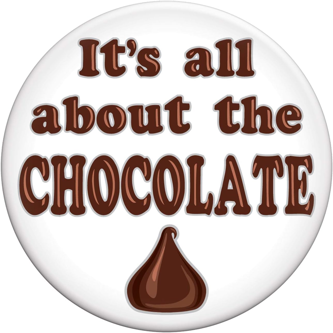 Chocolate Button Party Accessory 1 Count