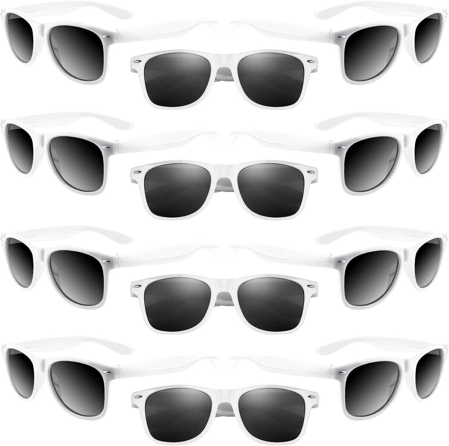 ASTARON 12 Pack Neon Party Sunglasses Bulk