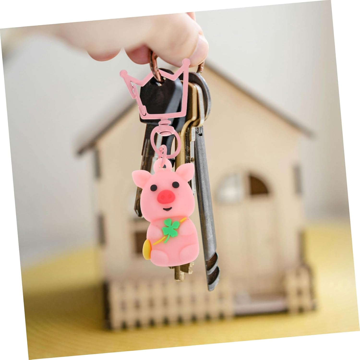 20pcs Cute Animal Keychains for Party Favors and Birthdays