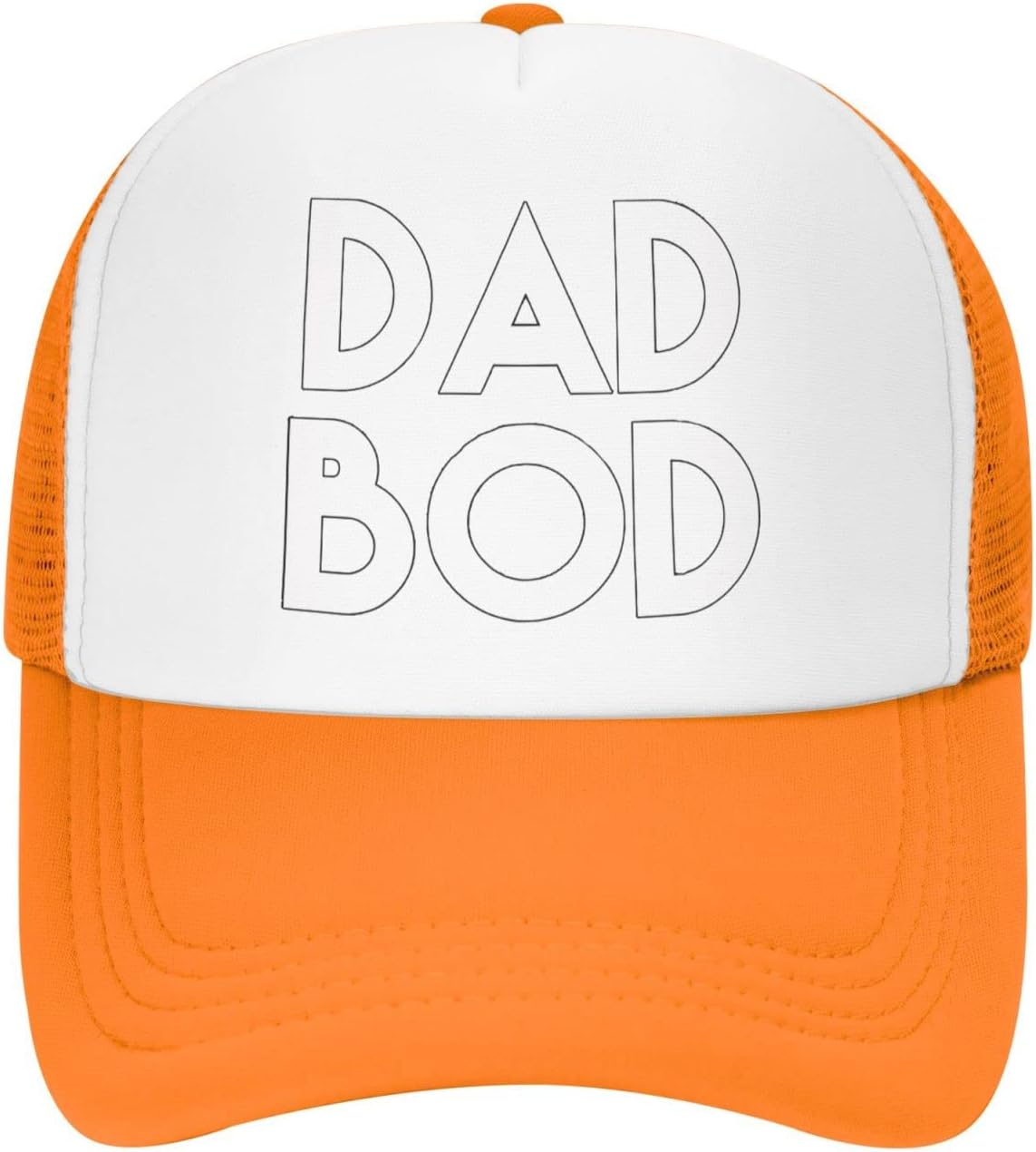 YGXZ Orange Baseball Cap Adjustable Fitted Hat for Men Women