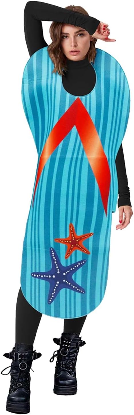 JRCRIN Adult Kids Flip Flop Costume Sneakers