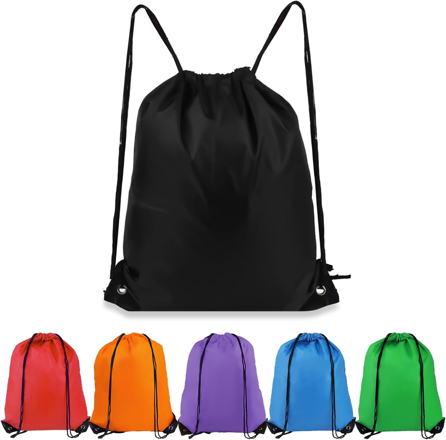 COIDEA Drawstring Backpack 6 Colors Pack