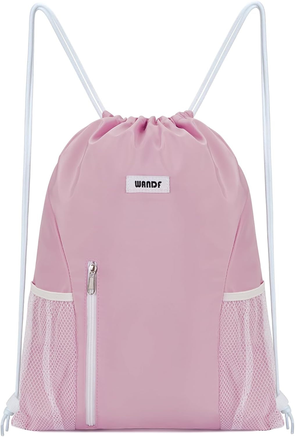 WANDF Drawstring Backpack for Men Women