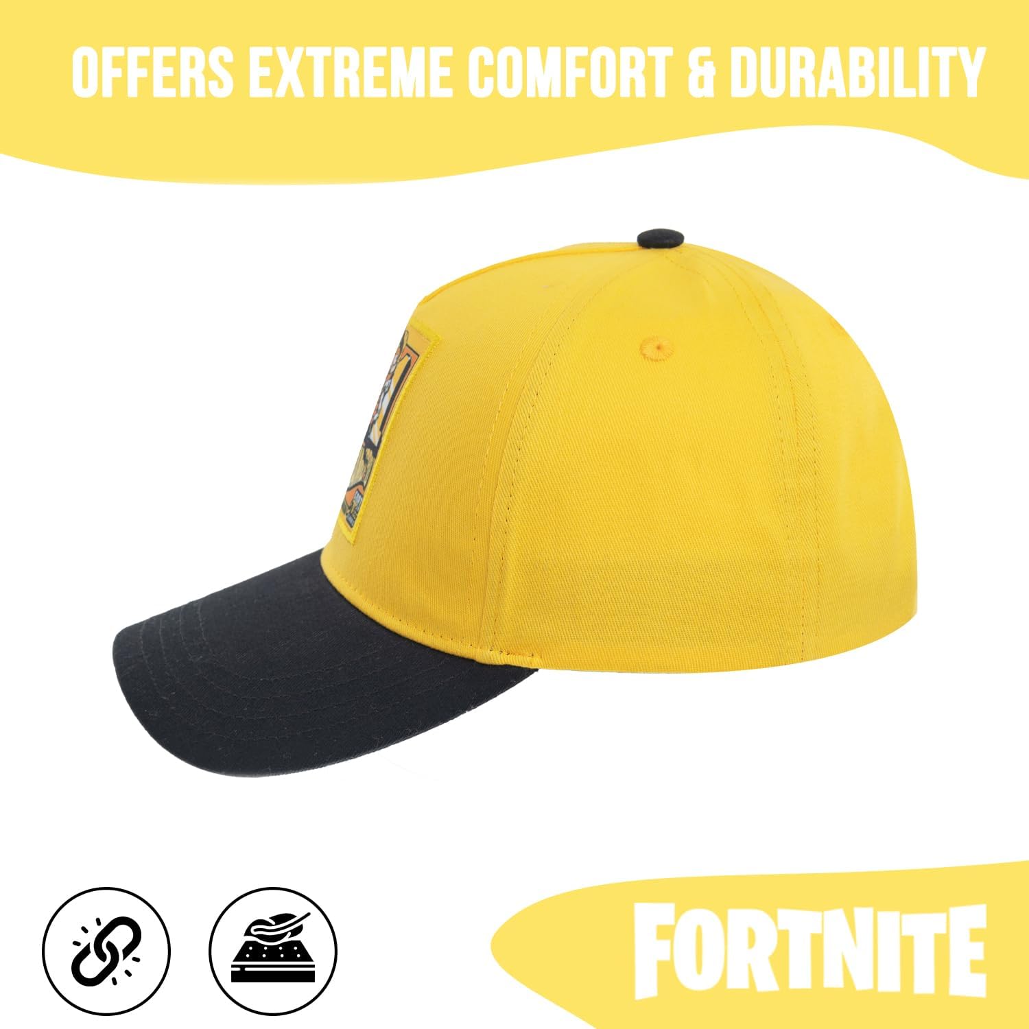 Fortnite Baseball Cap for Boys Fitted and Comfortable