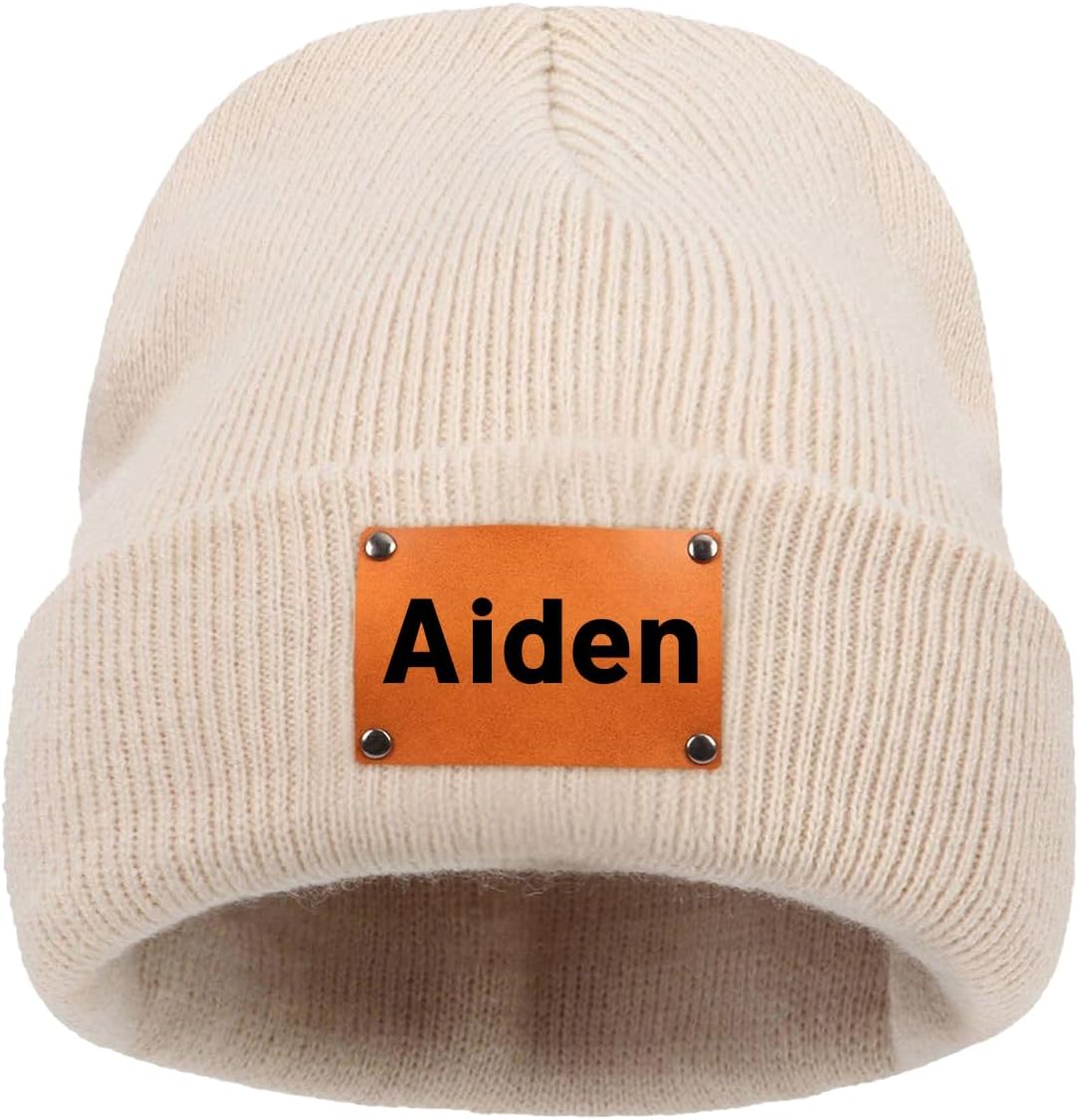Custom Toddler Beanie Boys Girls Knit Winter Hat