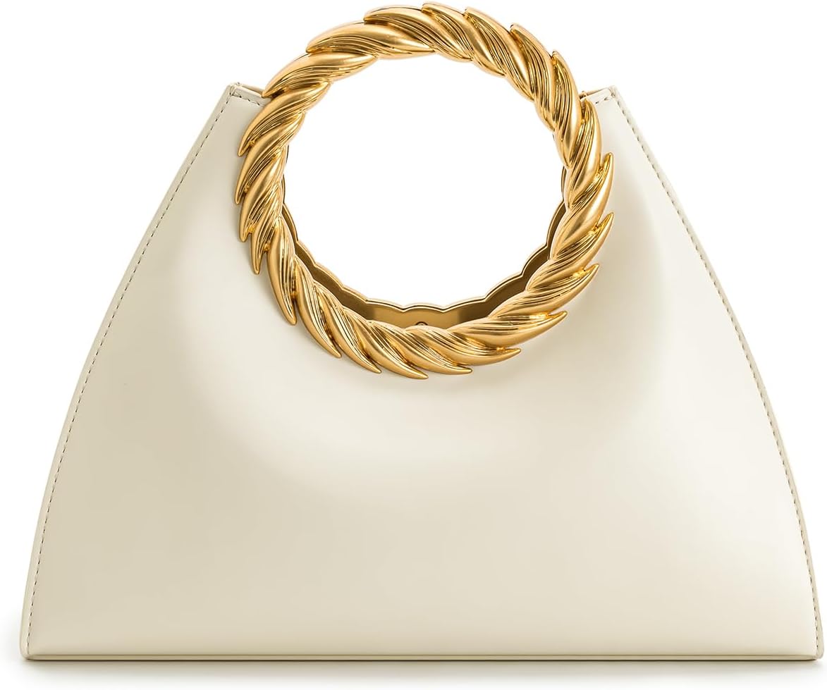 JW PEI Womens Amiya Leaf Handle Sculpture Bag