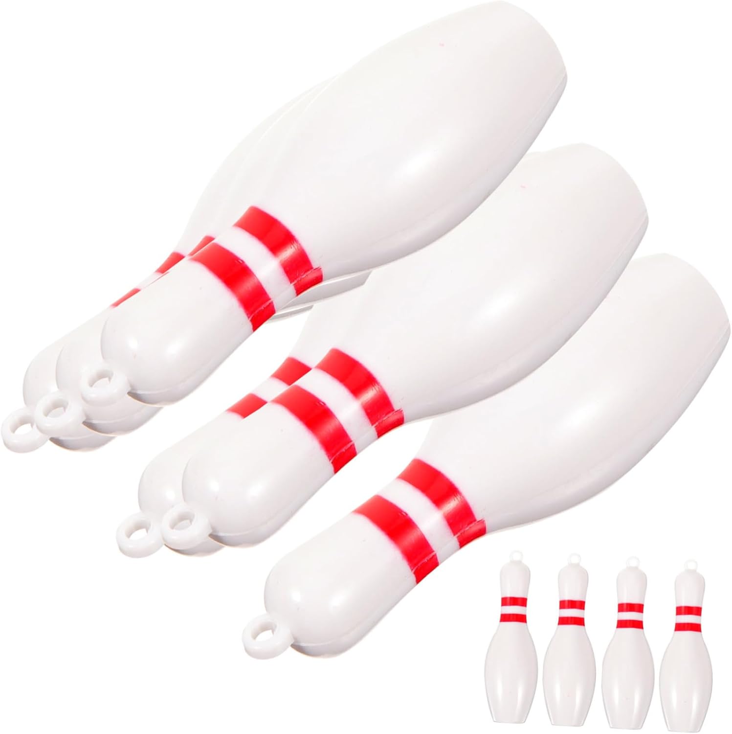 5 Sets 10 Pcs Bowling Keychain Pendants