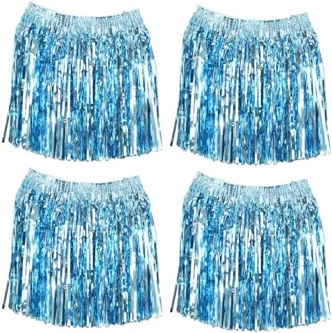 GREATRIL Foil Fringe Skirts 4 Pack Set