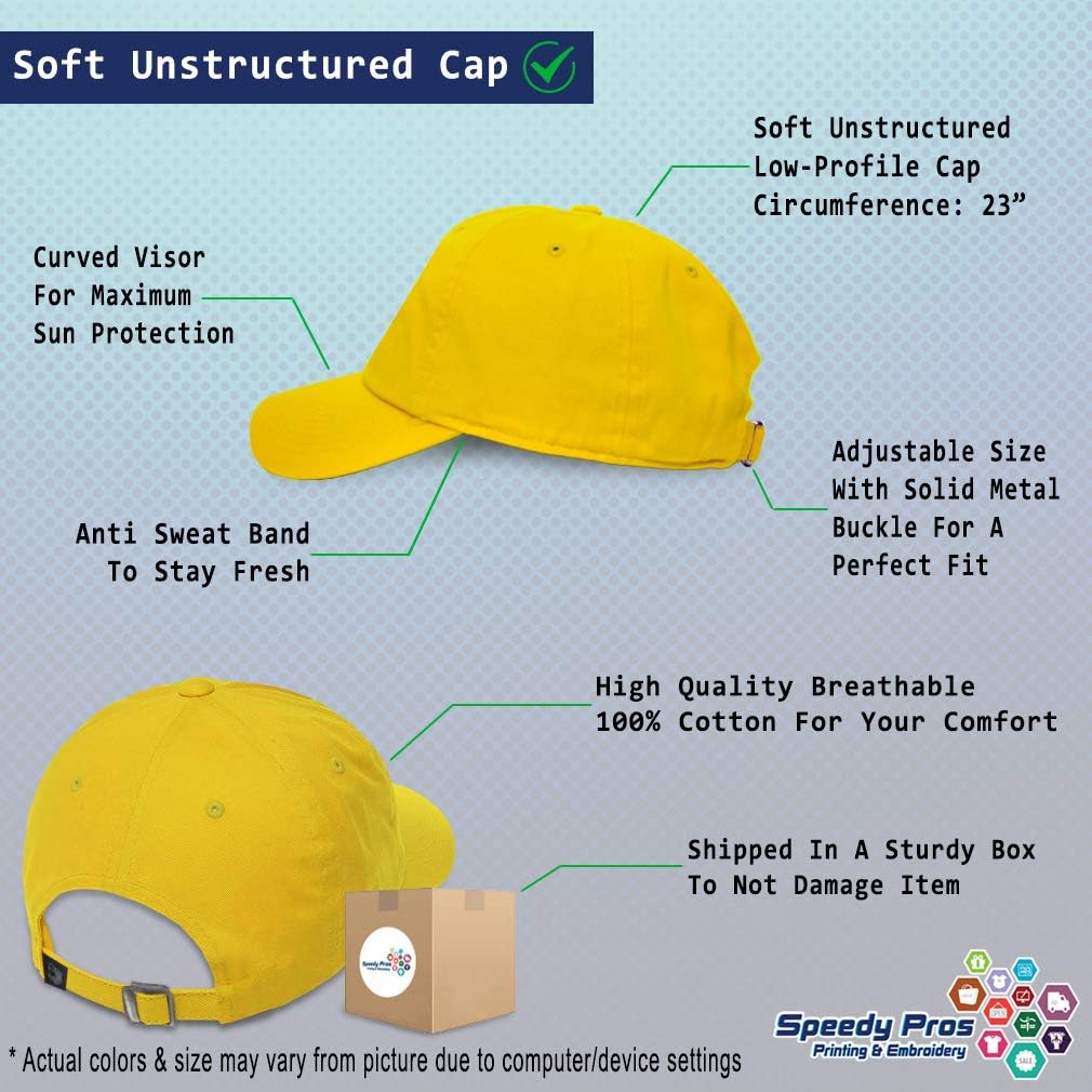 Speedy Pros Baseball Cap with Metal Buckle for Men Women