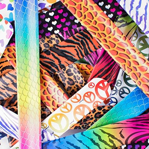 Super Z Outlet Retro Plastic Vinyl Bracelets 72 Pack