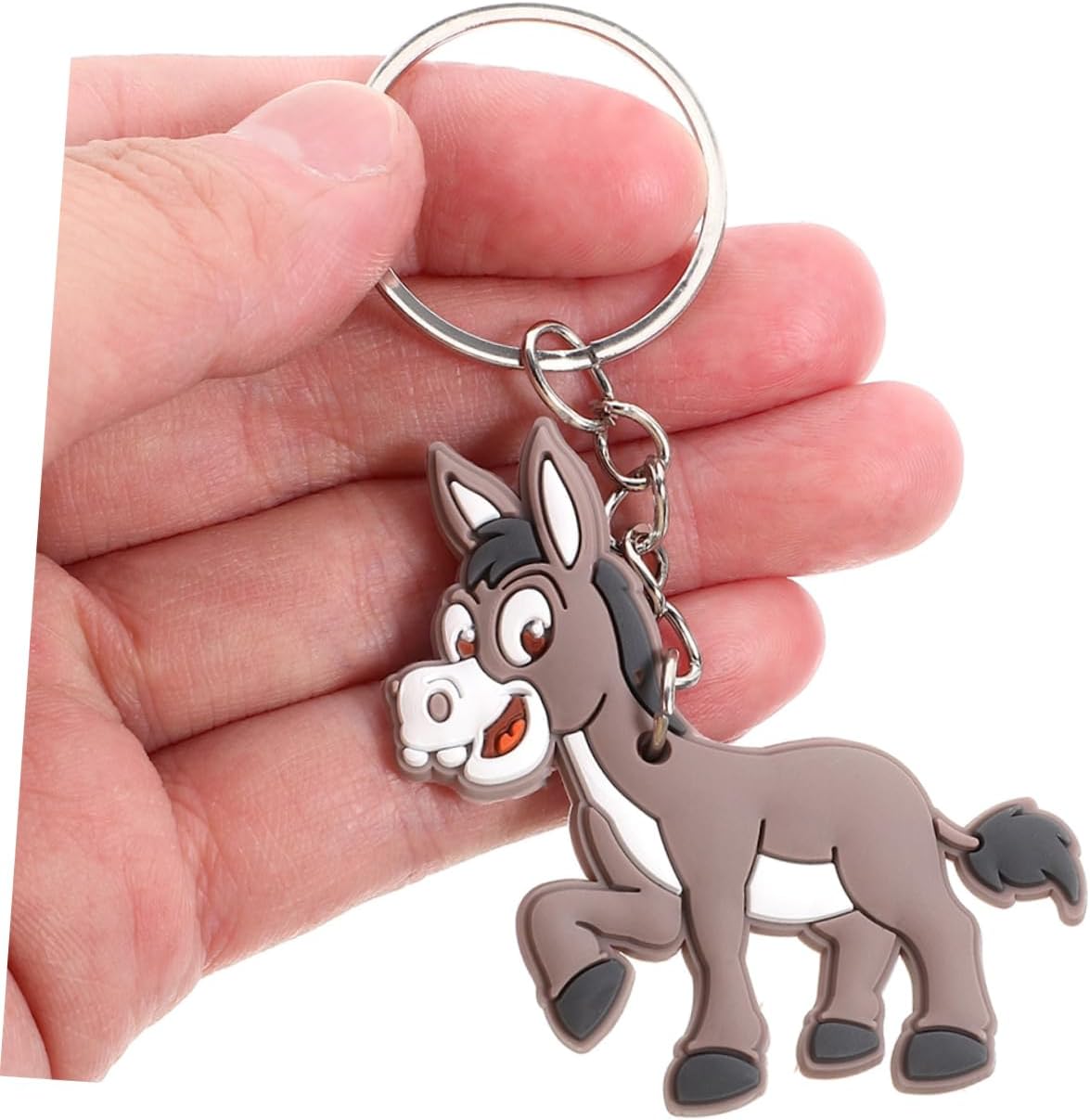 20pcs Donkey Keychain Pendant Cute Charm for Bag
