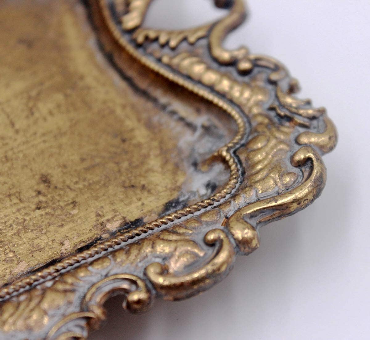 Funly mee Small Antique Gold Jewelry Tray