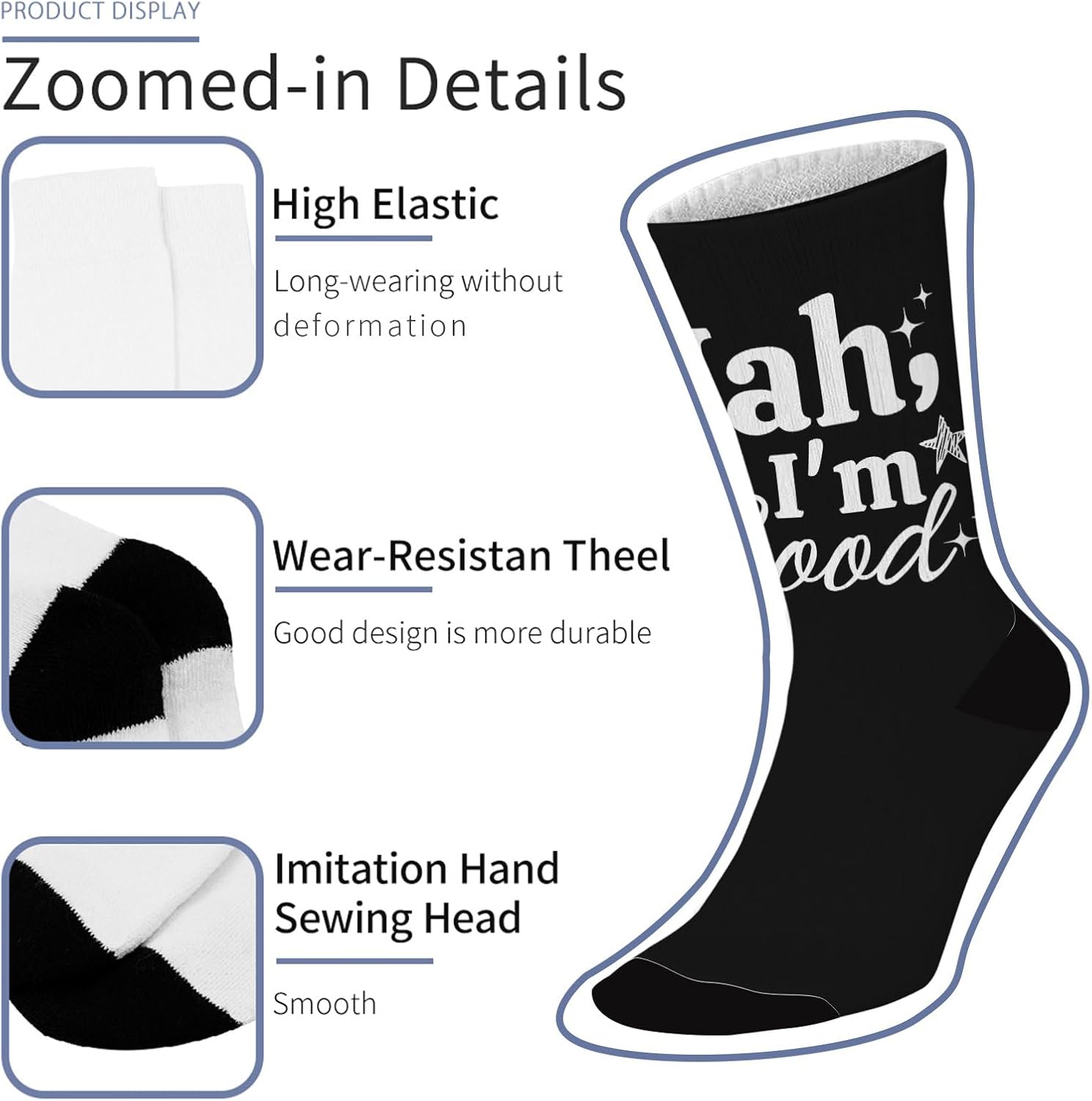 Funny Socks for Boys with Cool Designs