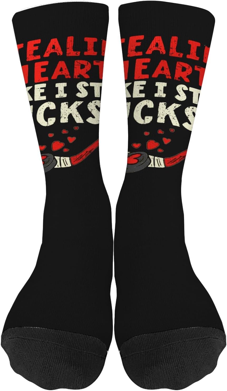 Cool and Crazy Style Hockey Dress Socks for Boys