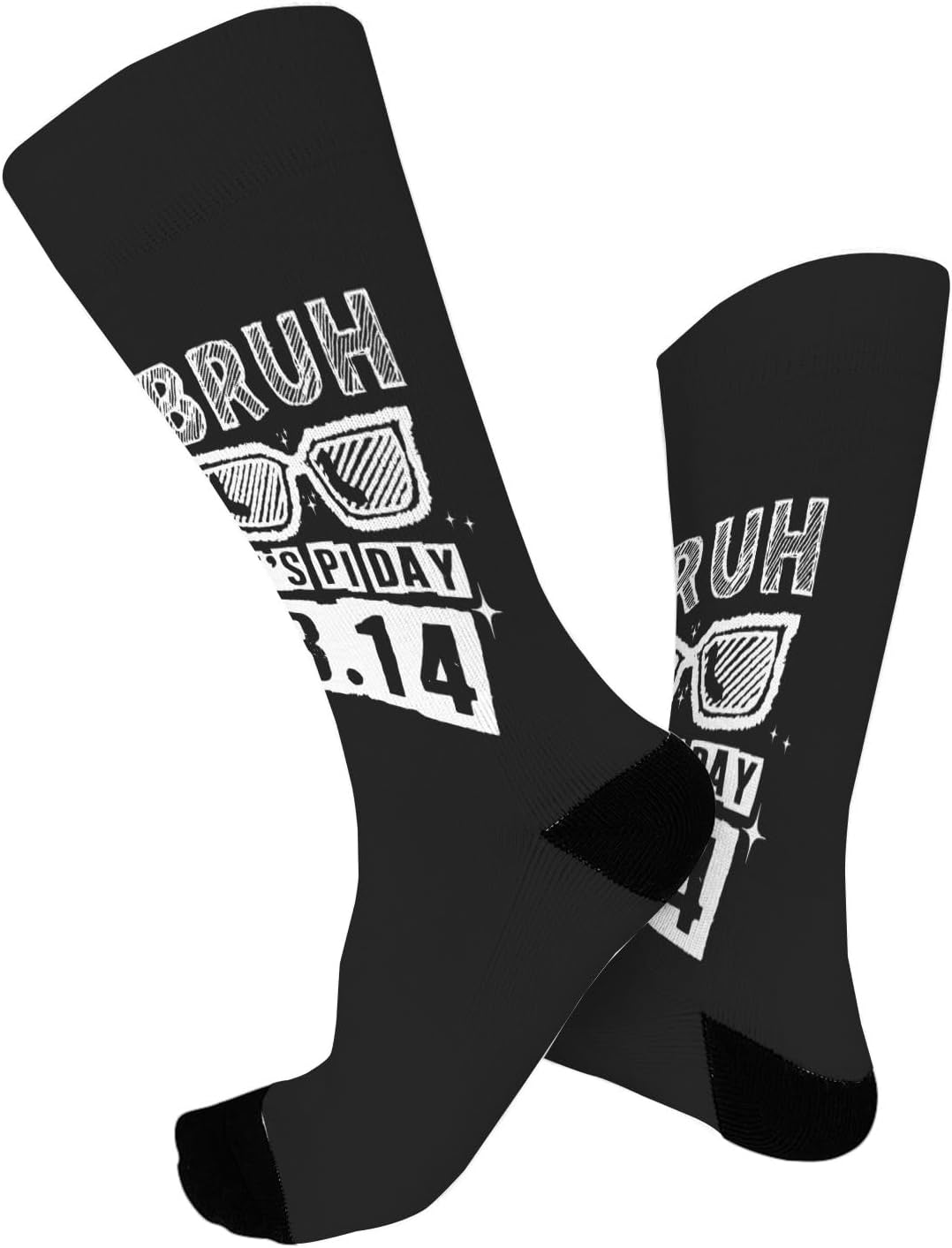Pi Day Math Teacher Crew Socks for Boys