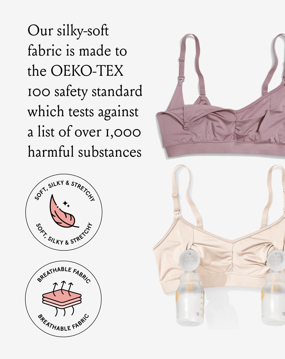 The Do Anything Nursing Bra for Breastfeeding Hands Free Pumping