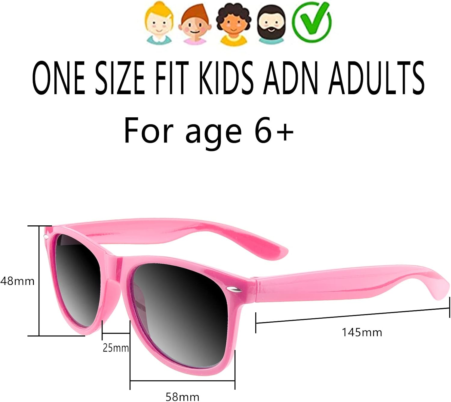 TUPARKA 12 Pack Neon Sunglasses Party Favors