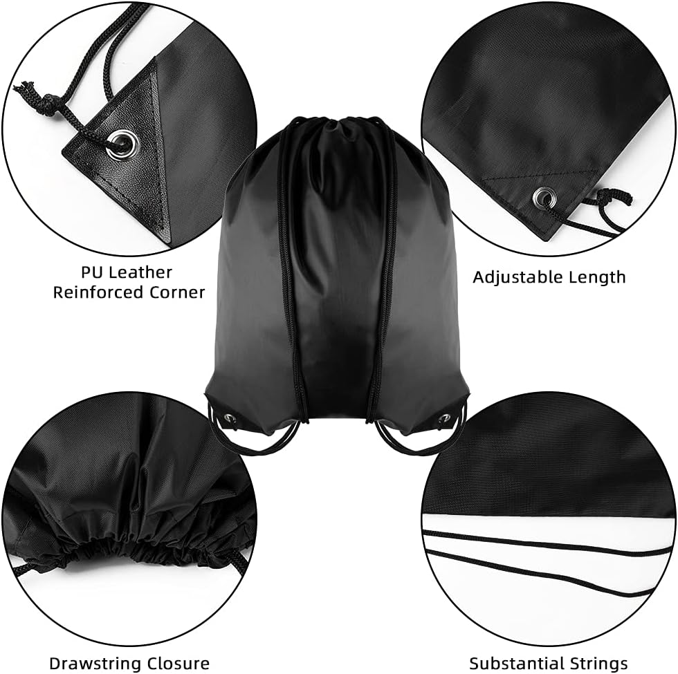 GoodtoU Drawstring Backpacks 100 Pcs 10 Colors