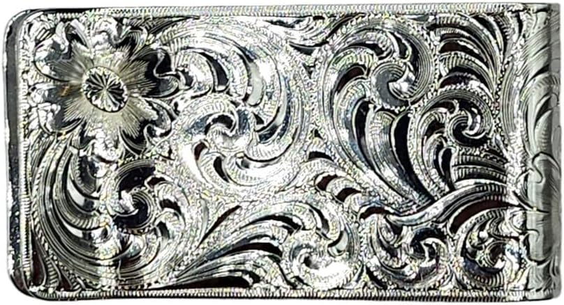 Montana Silversmiths Money Clip D Engraved