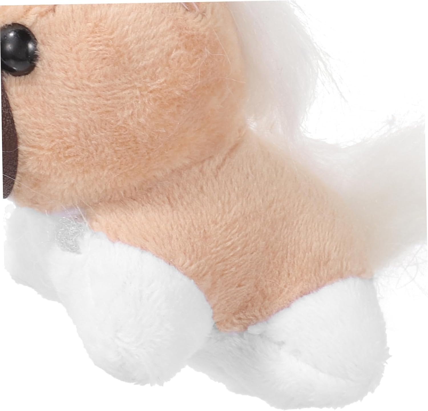 BESPORTBLE 12pcs Adorable Horse Plush Keychain Pendants