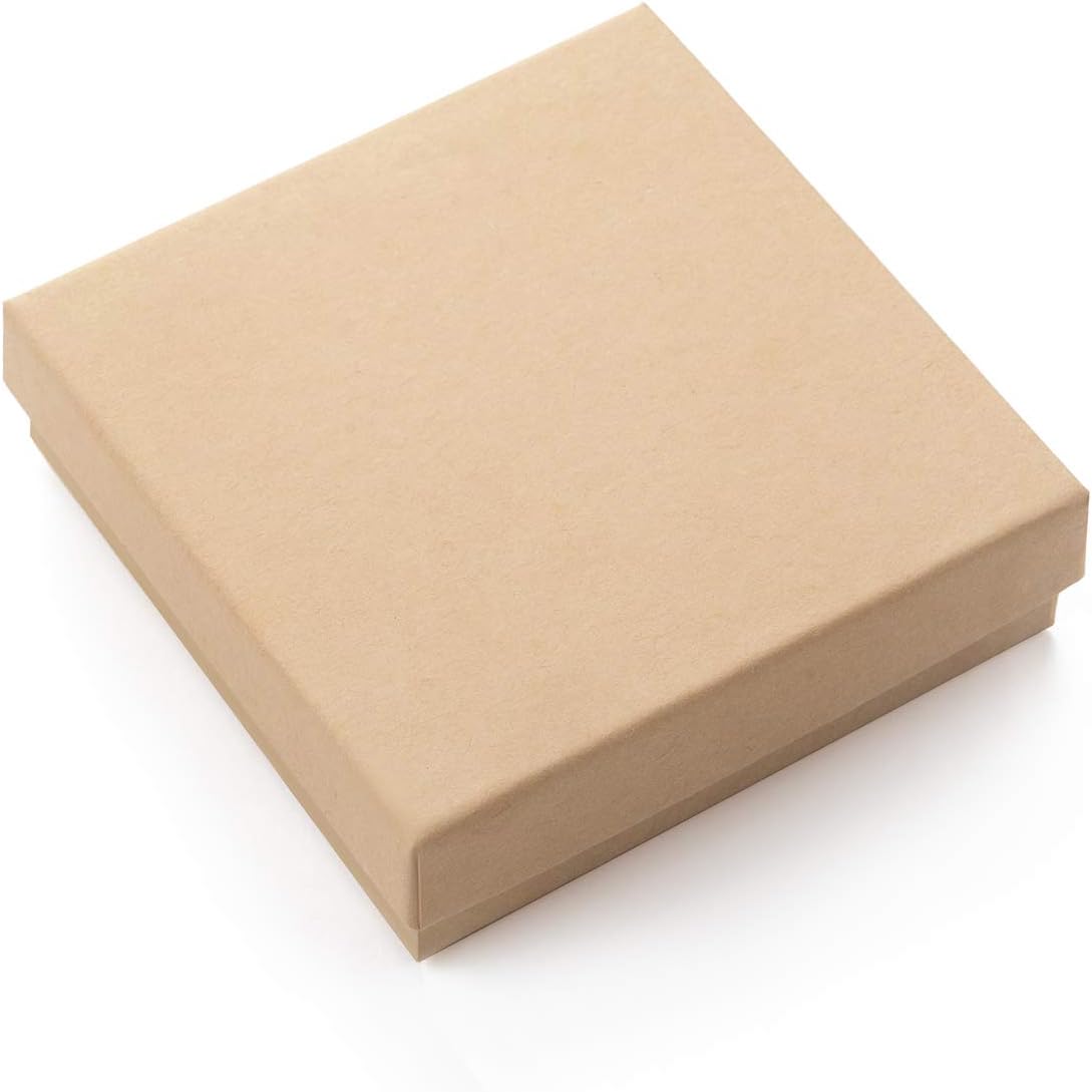 GEFTOL Jewelry Gift Boxes 20 Pack Brown