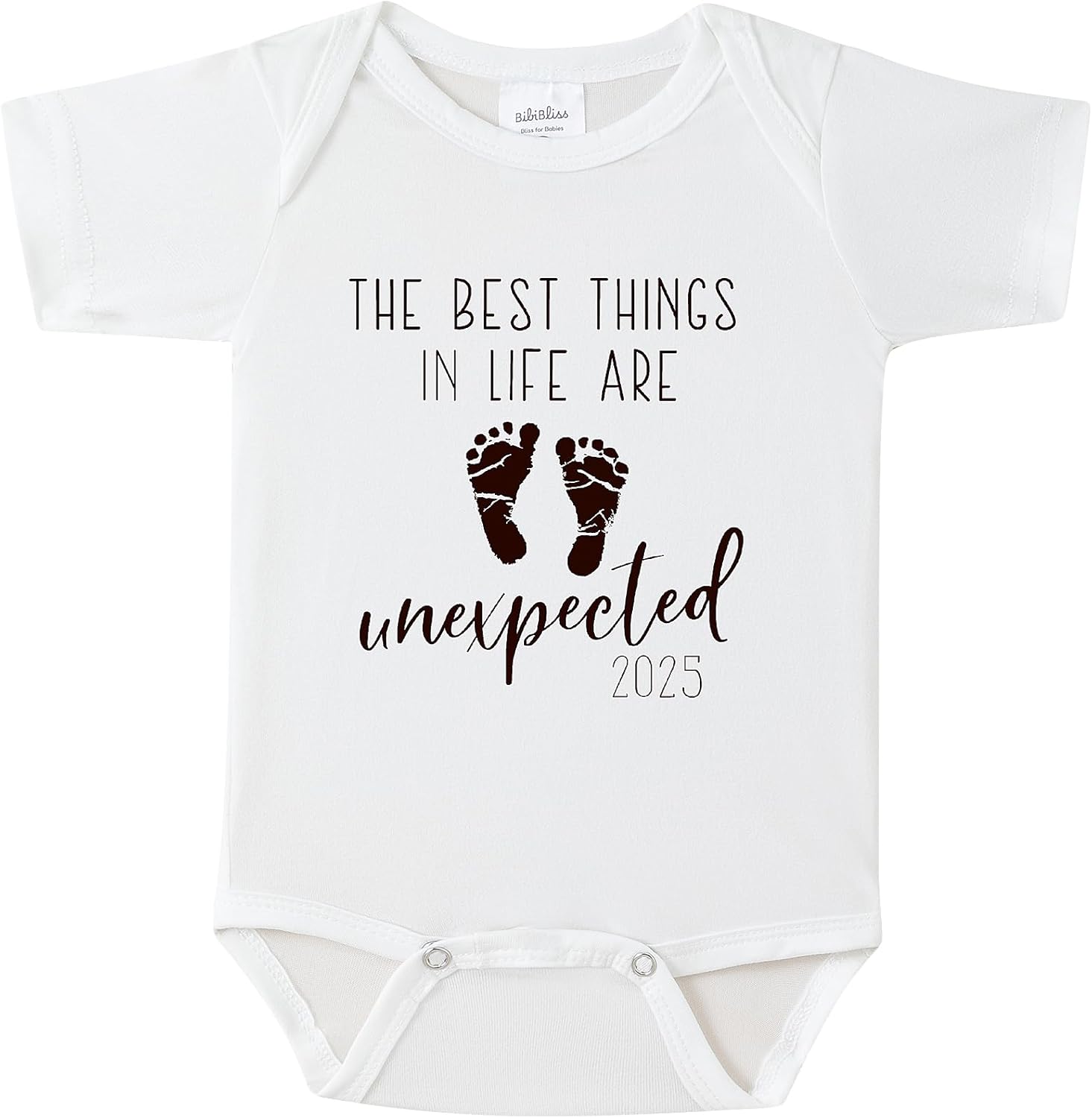 The Best Things in Life Are Unexpected Pregnancy Bodysuit