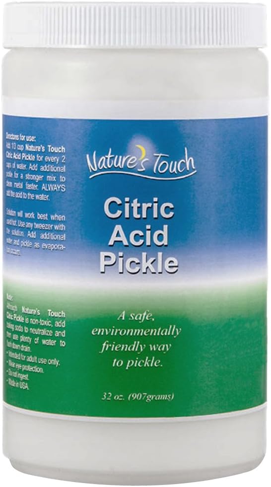 Natures Touch Citric Pickle 2 Lb Jar Metal Cleaning Solution