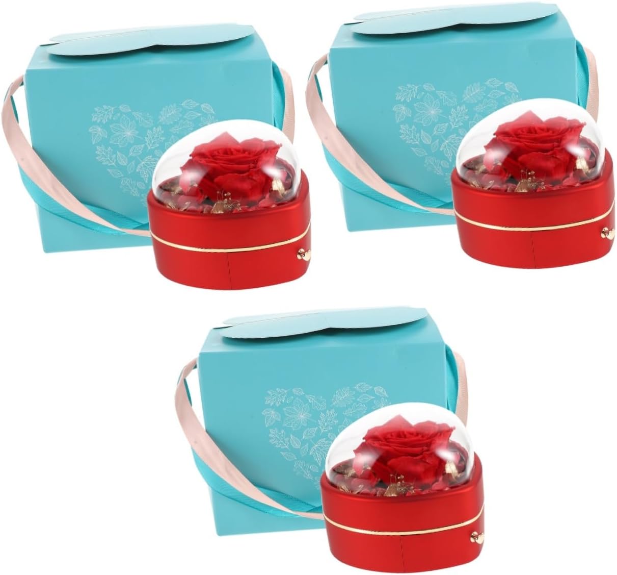 Sadity 3pcs Wall Mounted Candle Holder Jewelry Box