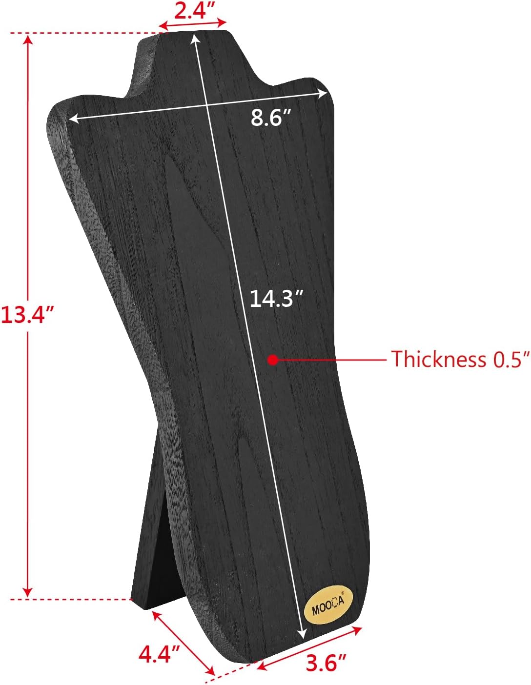 MOOCA Foldable Wooden Easel for Necklaces