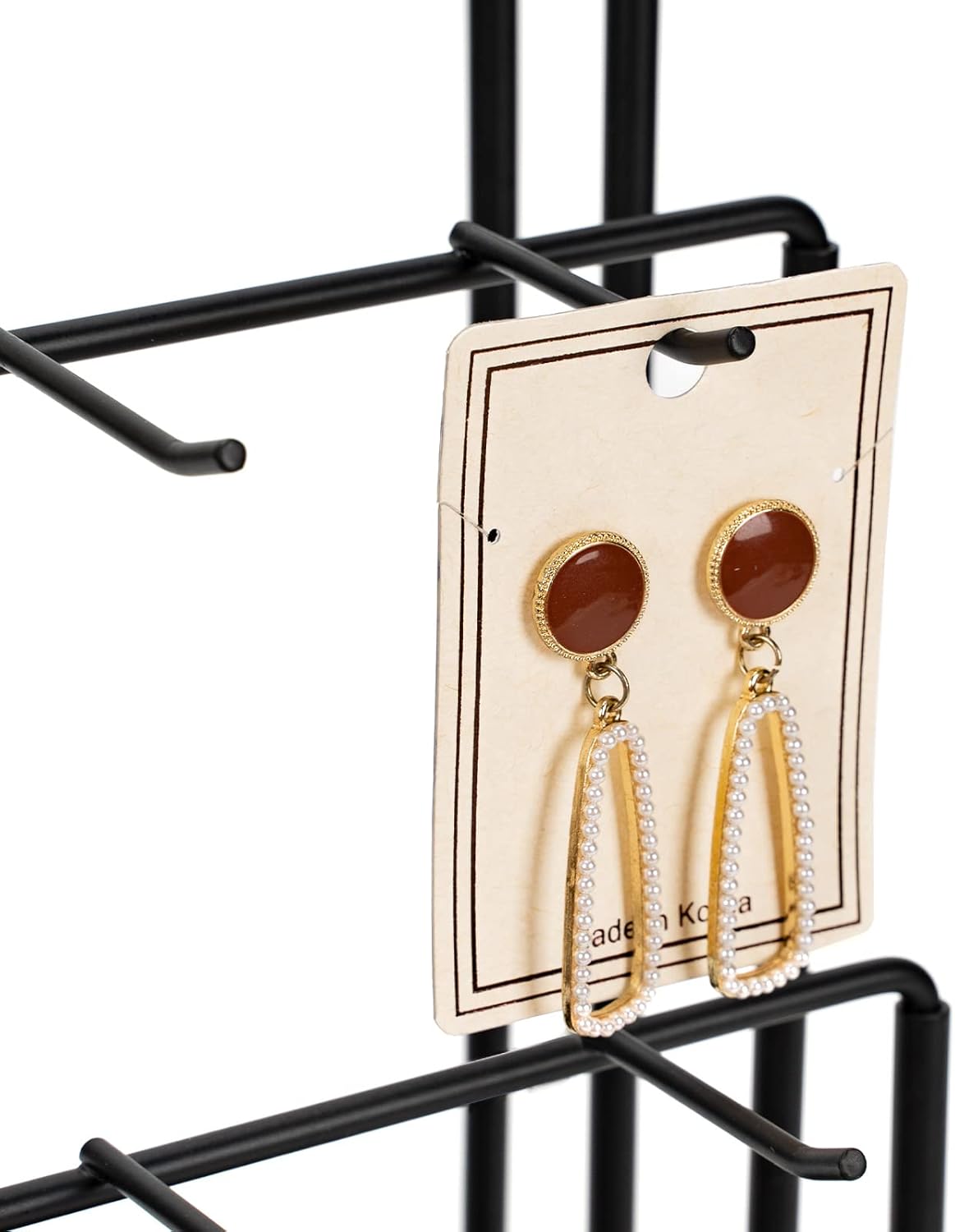 Earring Display Stand with 5 Tiers and 30 Hooks