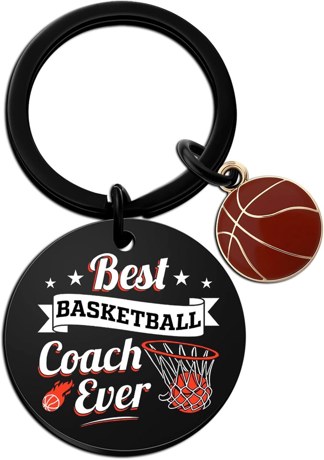 Best Basketball Coach Keychain Ever
