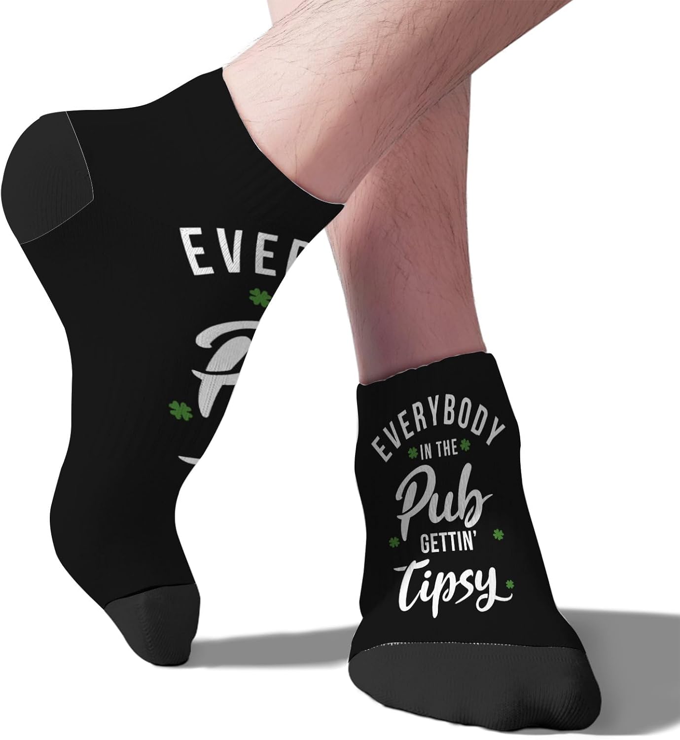 Cute St Patricks Day Thigh High Socks for Boys