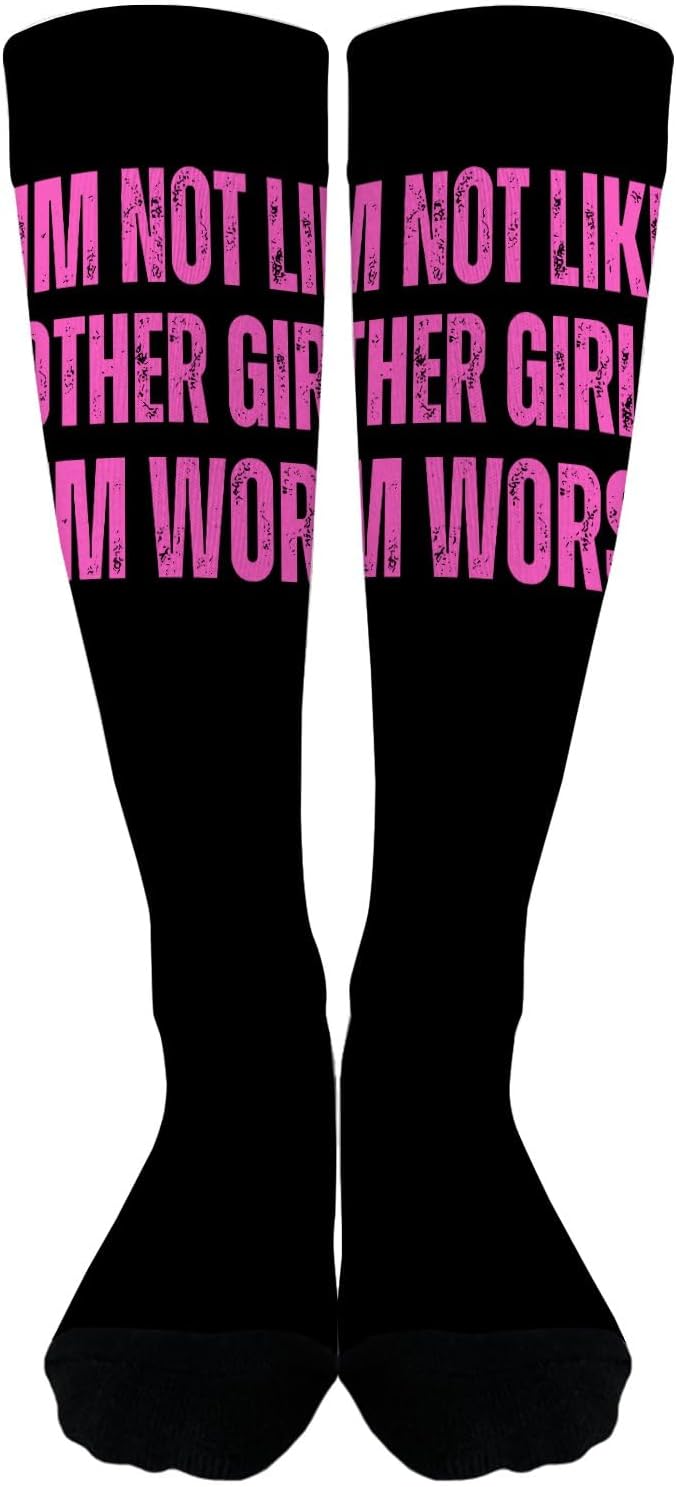 Im Not Like Other Girls Im Worse Boot Sock