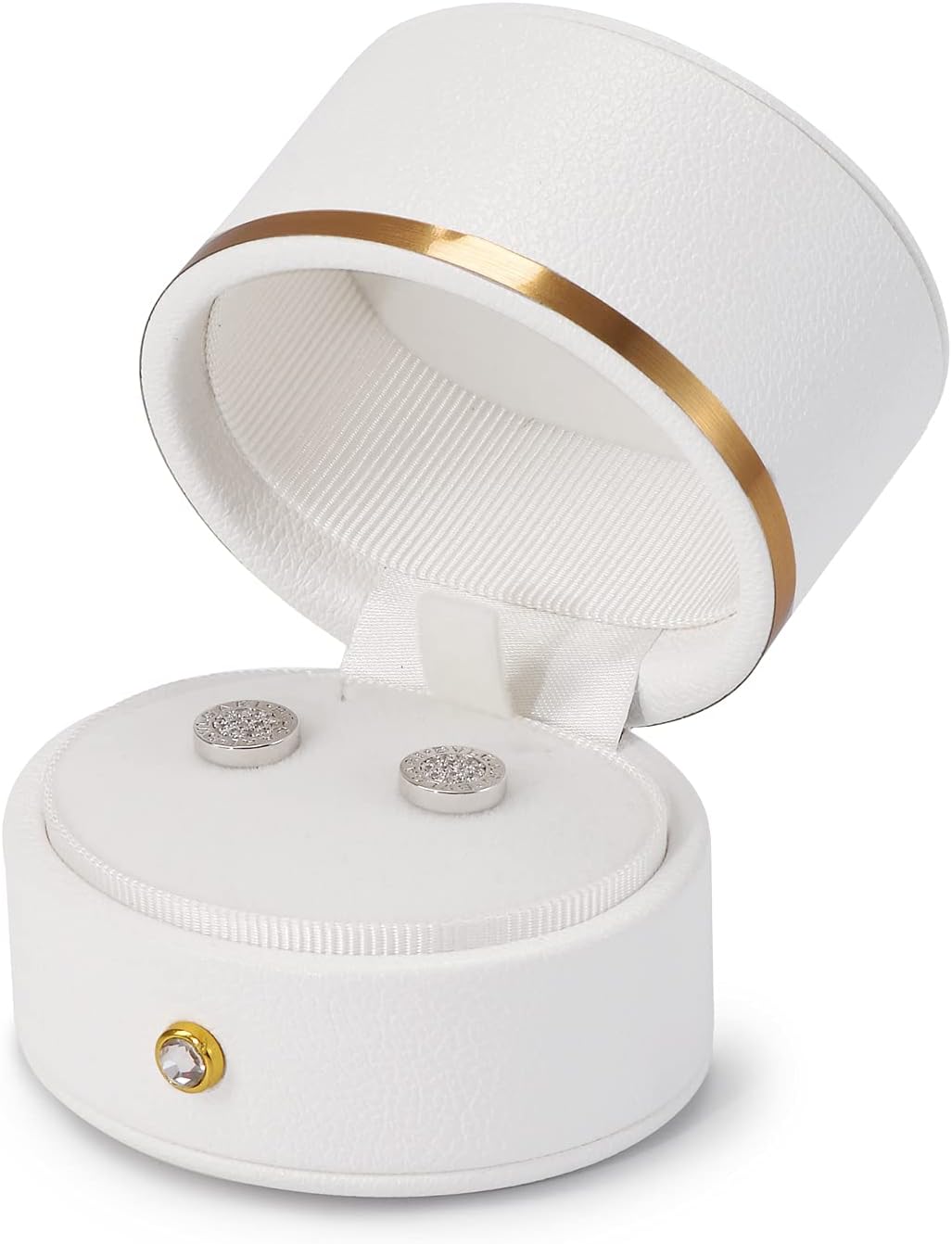 Oirlv Leather Ring Box for Jewelry and Engagement Proposal