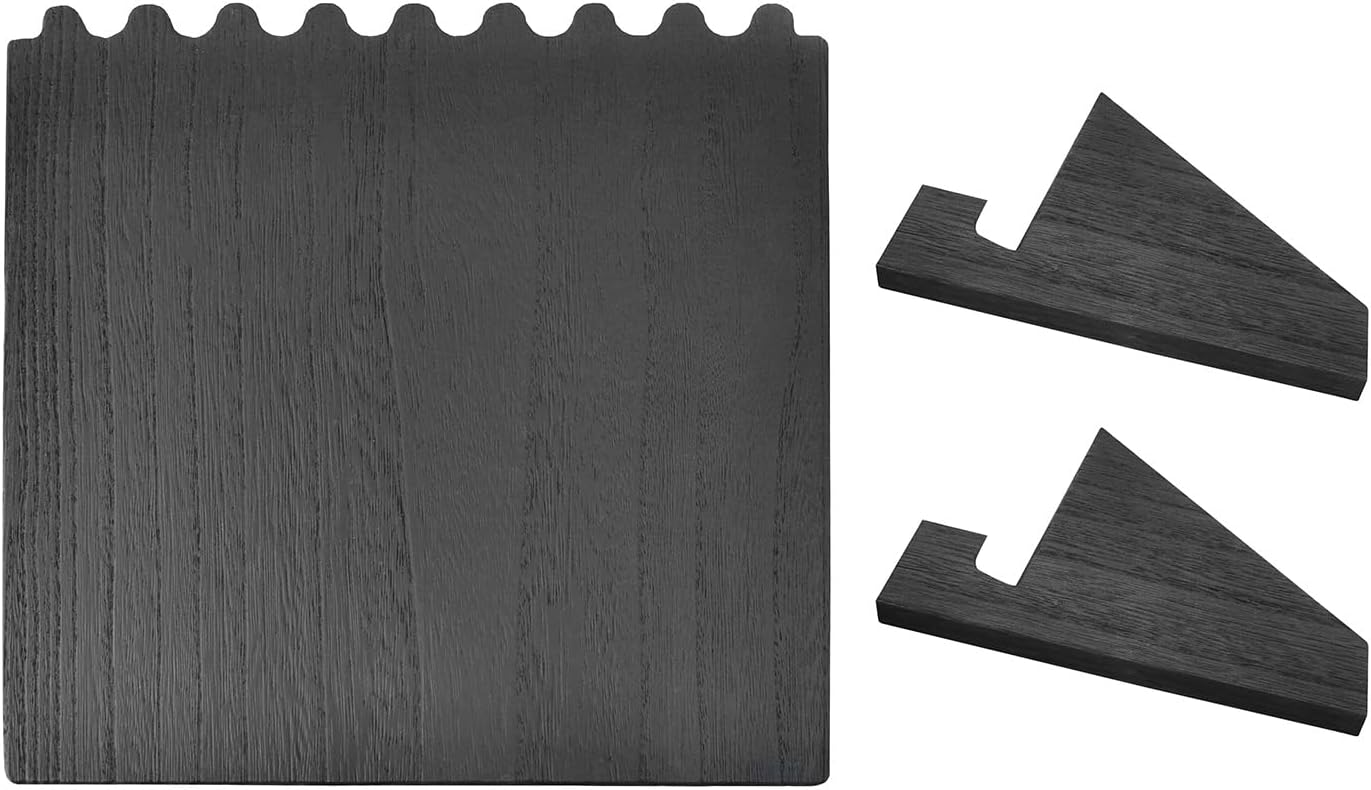 Ikee Design 2-Piece Wood Necklace Display Stand