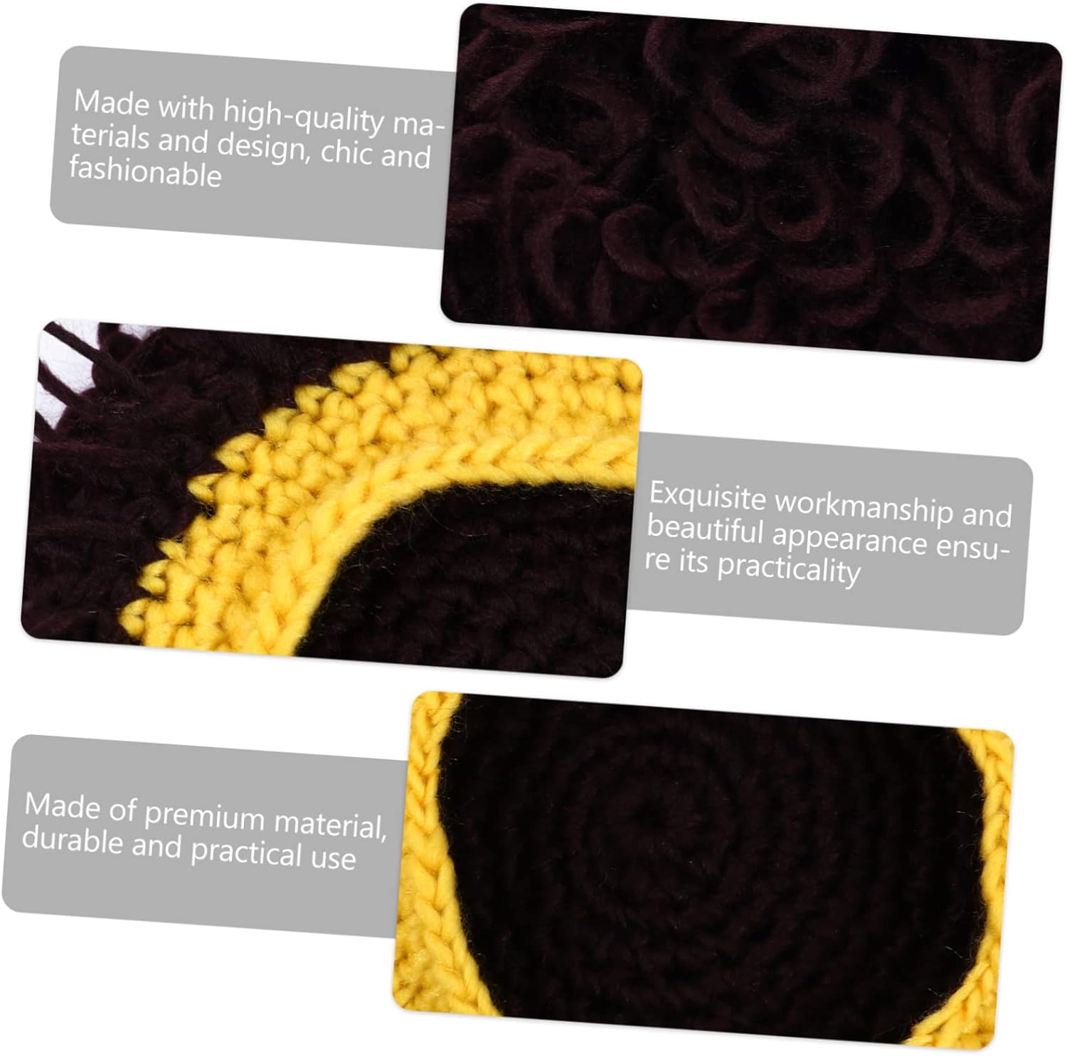 VALICLUD Handmade Wig Cap for Boys and Girls